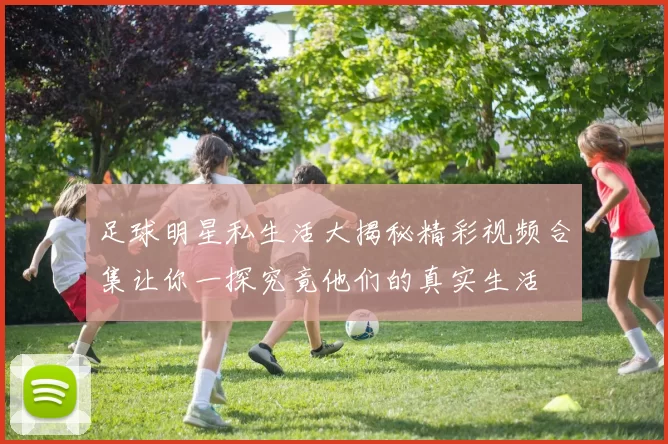足球明星私生活大揭秘精彩视频合集让你一探究竟他们的真实生活