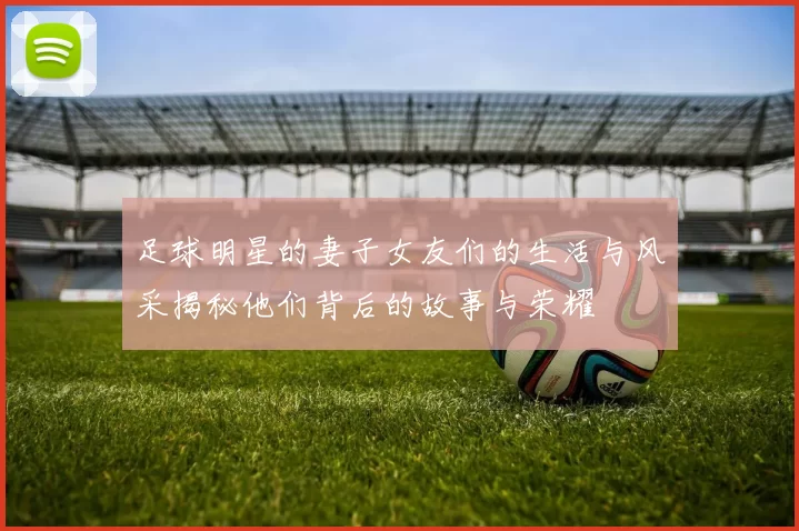 足球明星的妻子女友们的生活与风采揭秘他们背后的故事与荣耀