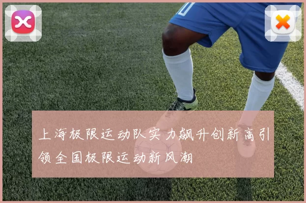 上海极限运动队实力飙升创新高引领全国极限运动新风潮